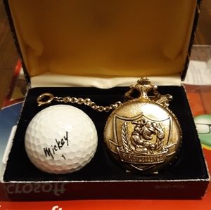 Mickey Mouse pocket watch gift set